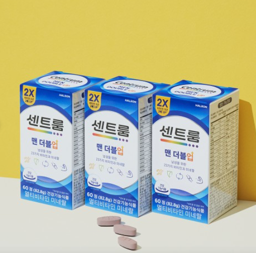 센트룸 맨 더블업 60정, 3개