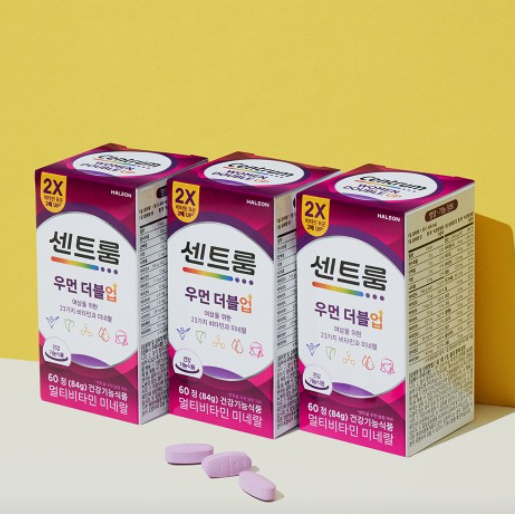 센트룸 우먼 더블업 60정, 3개