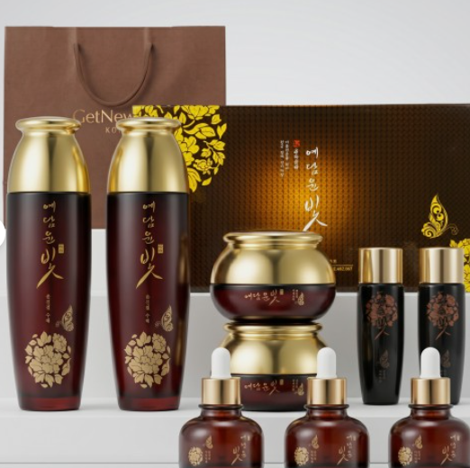 예담윤빛 윤진결 여성 기초 화장품 7종 세트 식물성플라센타 기능성 스킨케어 선물